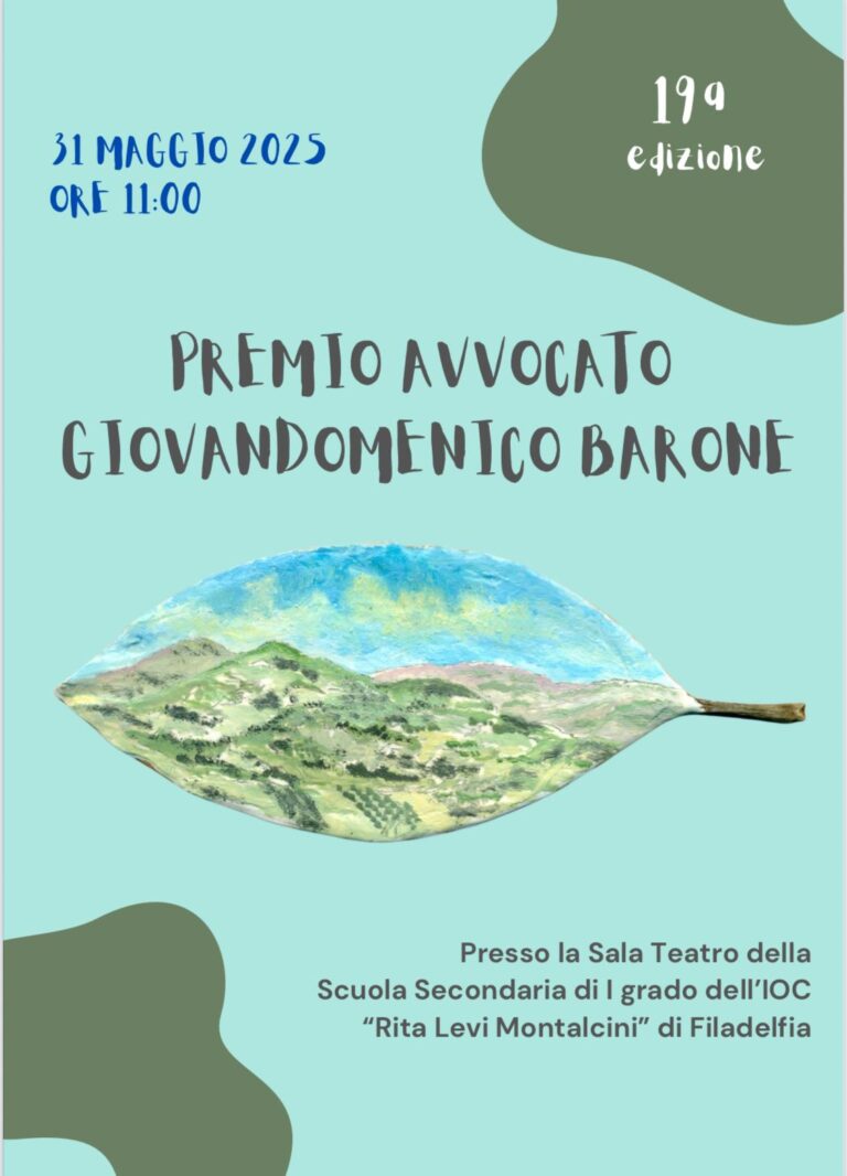 MANIFESTAZIONE PREMIO BARONE a. s. 2024/25